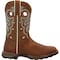 Durango Maverick, Women's Women's Waterproof Western Work Boot, 11 M, 10 in Height, Rugged Tan DRD0417 - alternate 4